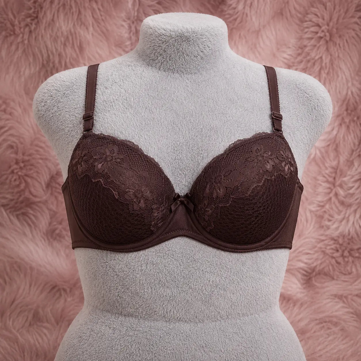 All-Over Lace Contour Push-Up Bra
