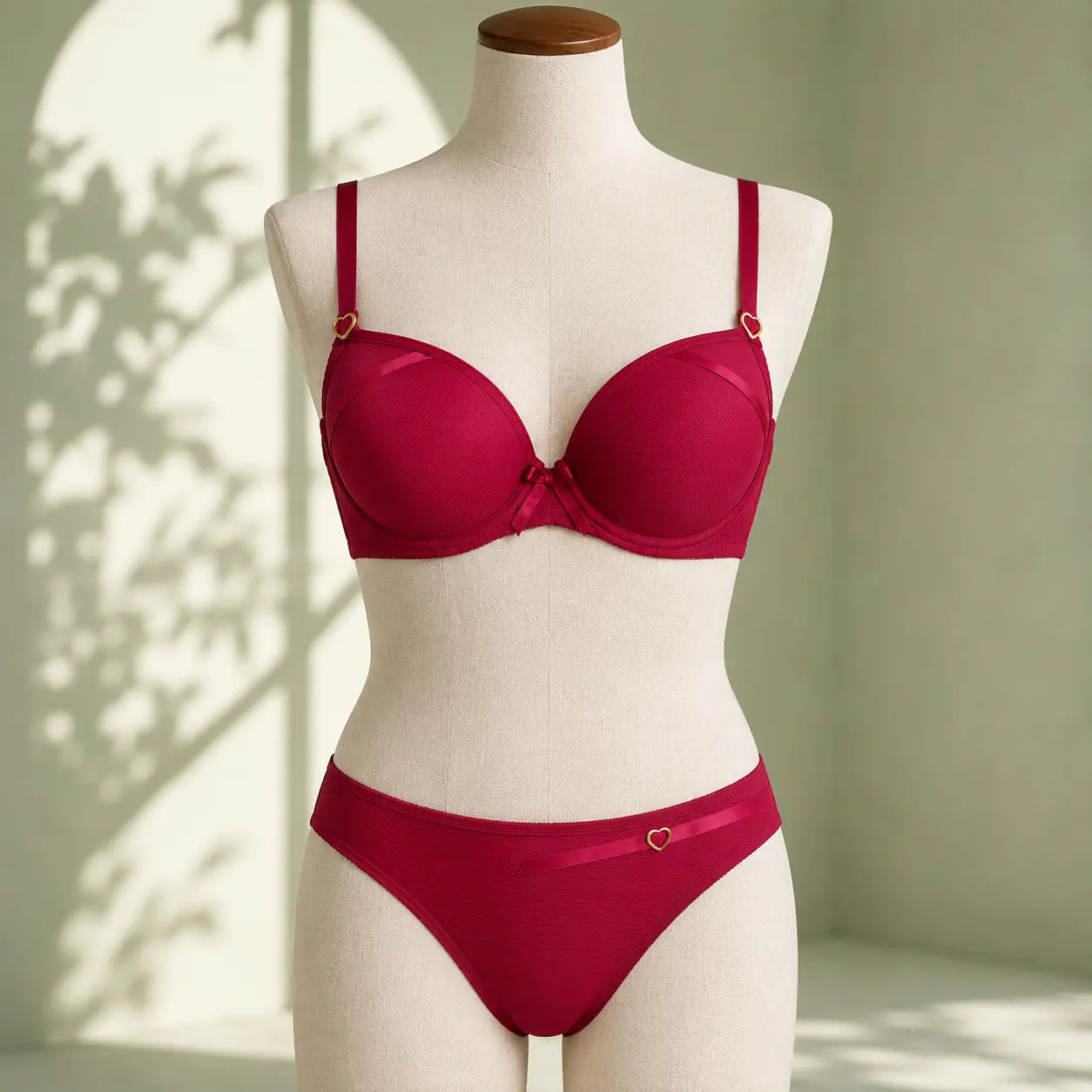 The Ribbed Seamless Bra & Panty Set