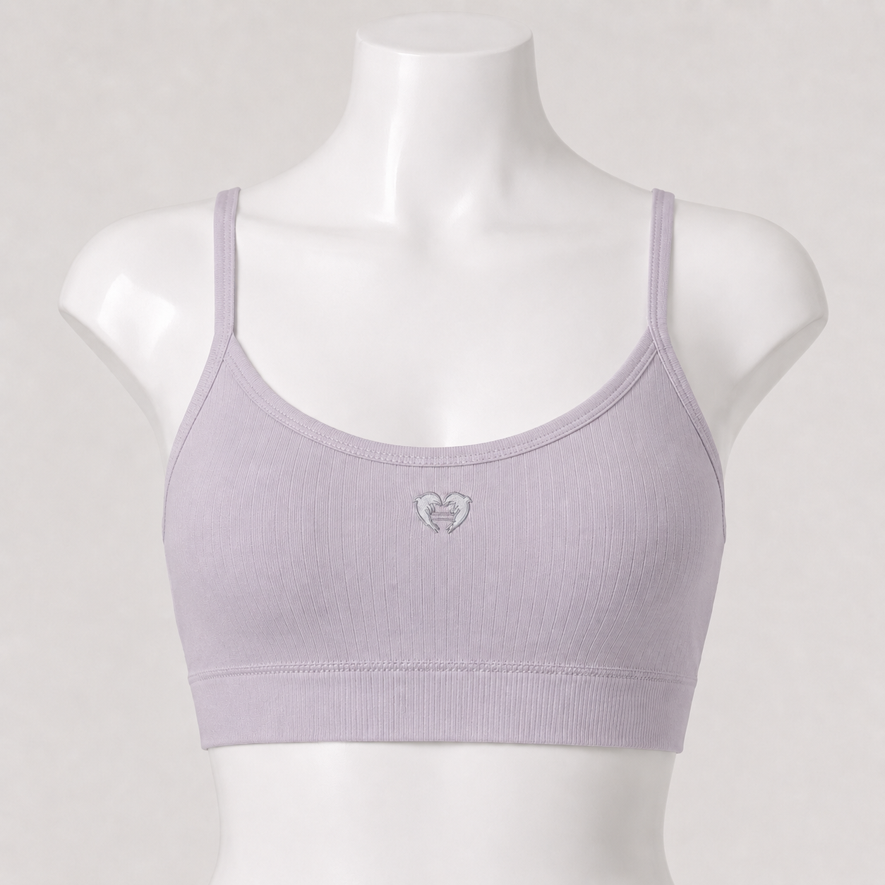 Sports Bra - Premium Ribbed Knit