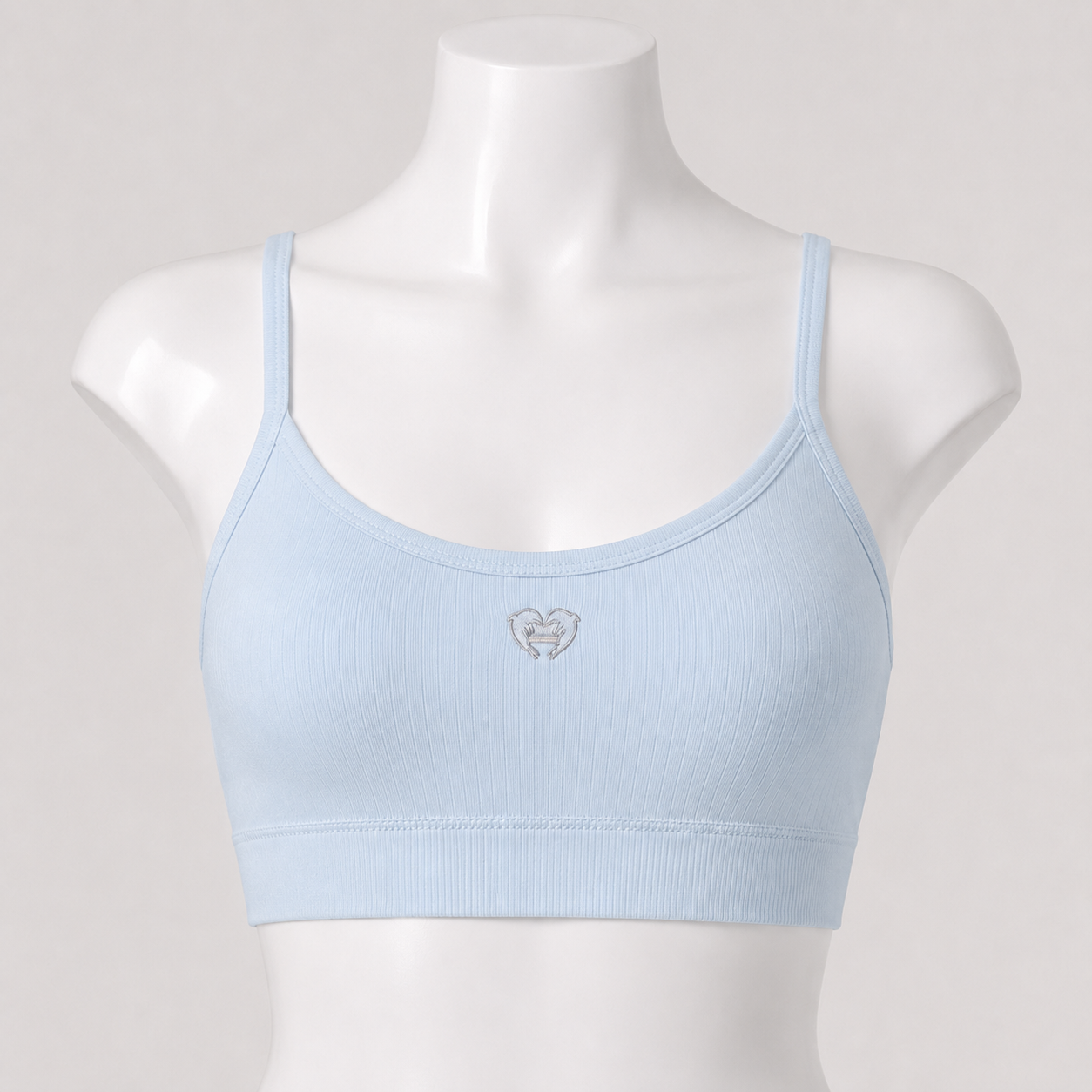 Sports Bra - Premium Ribbed Knit