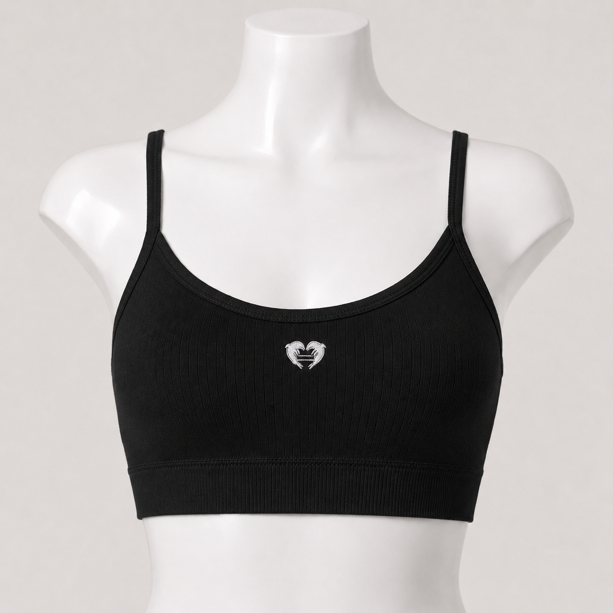 Sports Bra - Premium Ribbed Knit