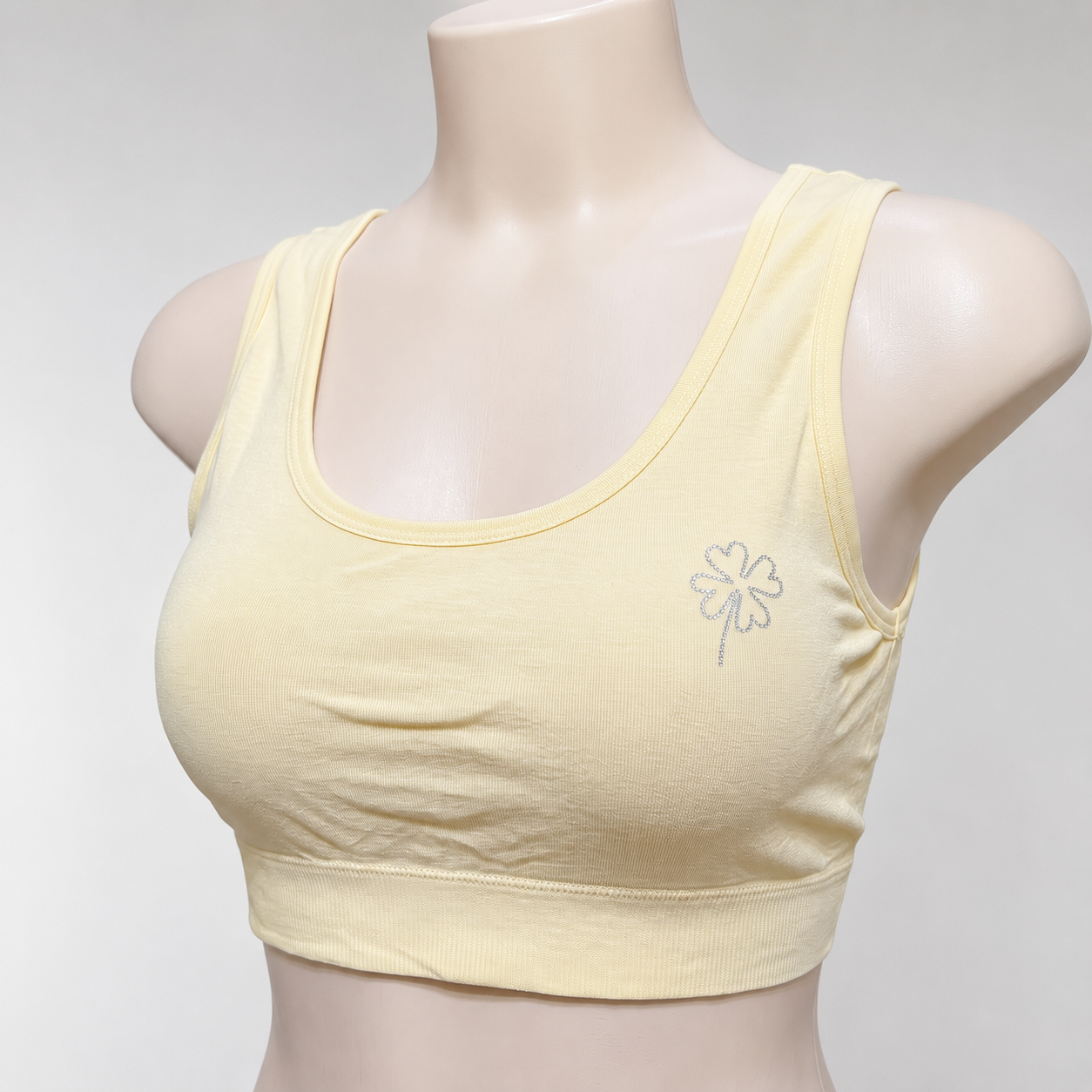 Sports Bra - Premium Ribbed Comfort