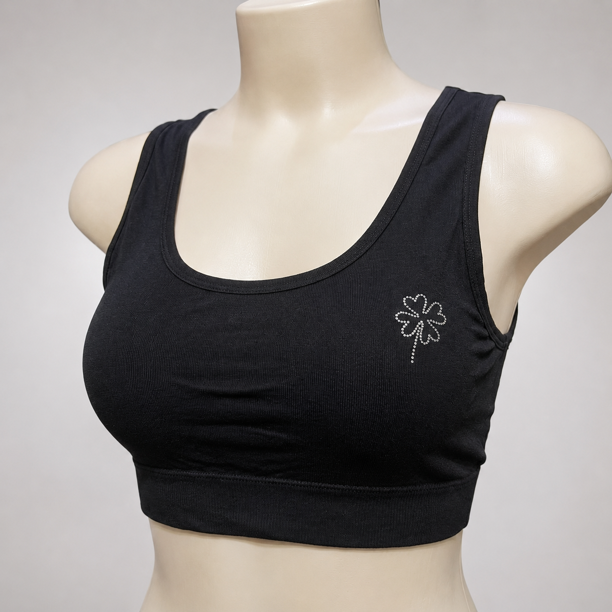 Sports Bra - Premium Ribbed Comfort