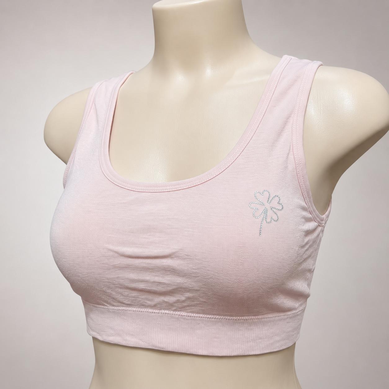 Sports Bra - Premium Ribbed Comfort
