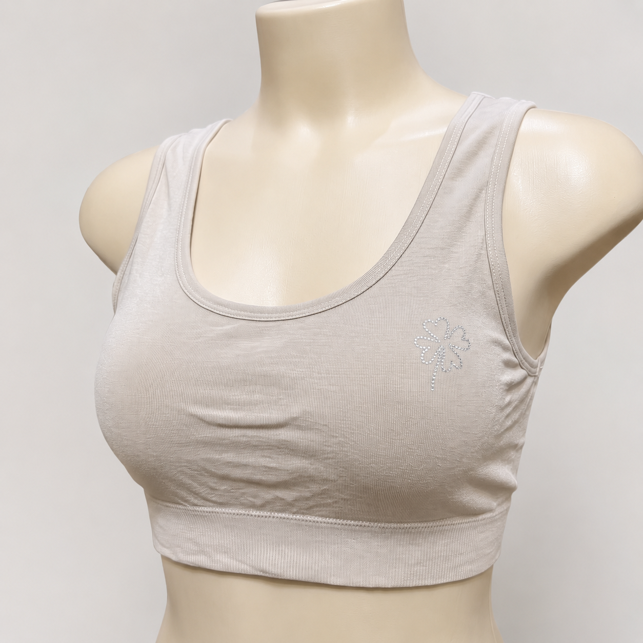 Sports Bra - Premium Ribbed Comfort