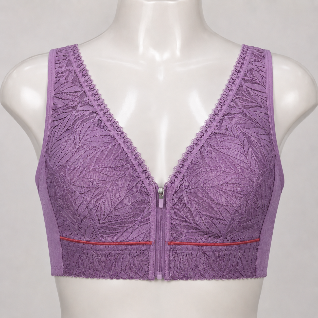Front-Zip Comfort Bra