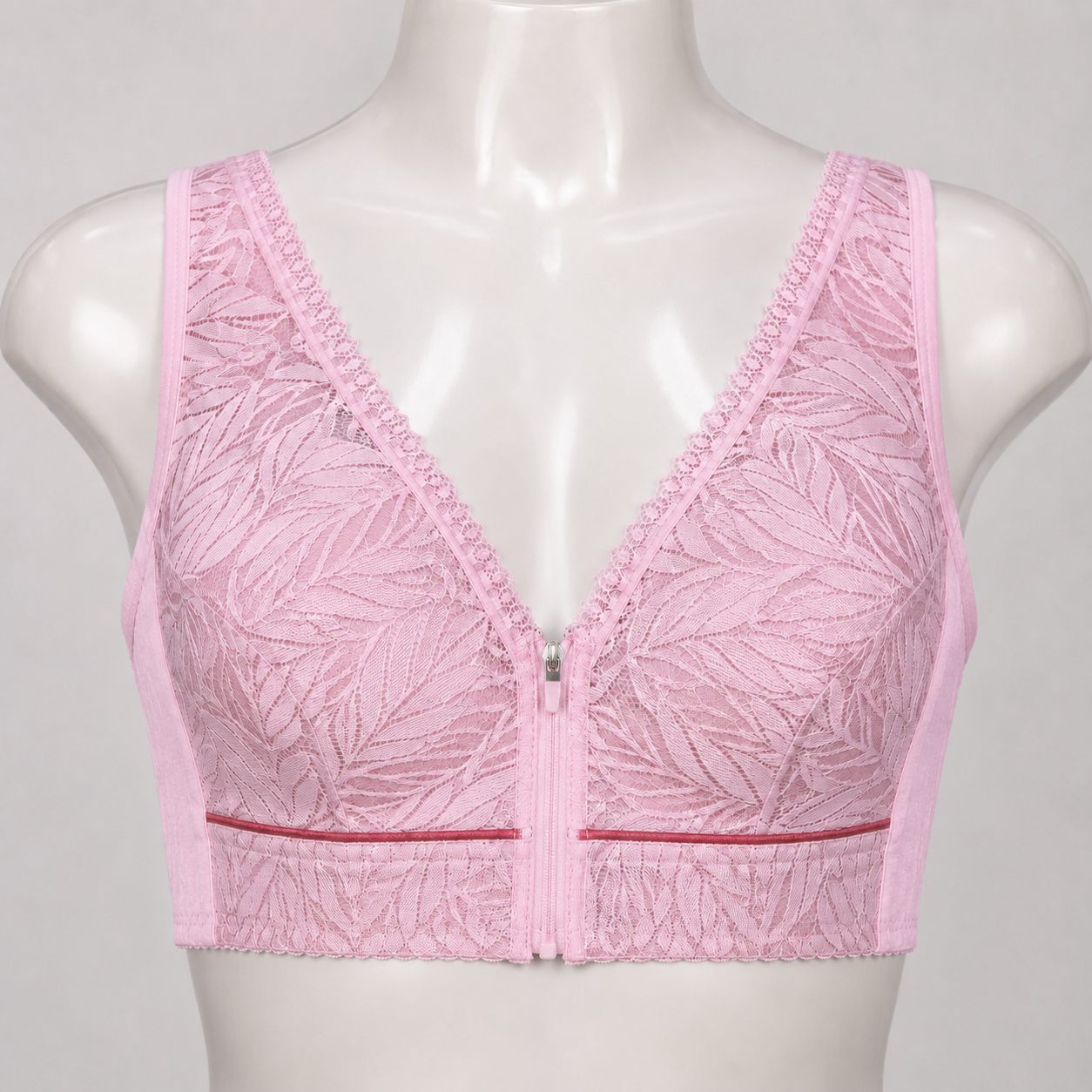 Front-Zip Comfort Bra