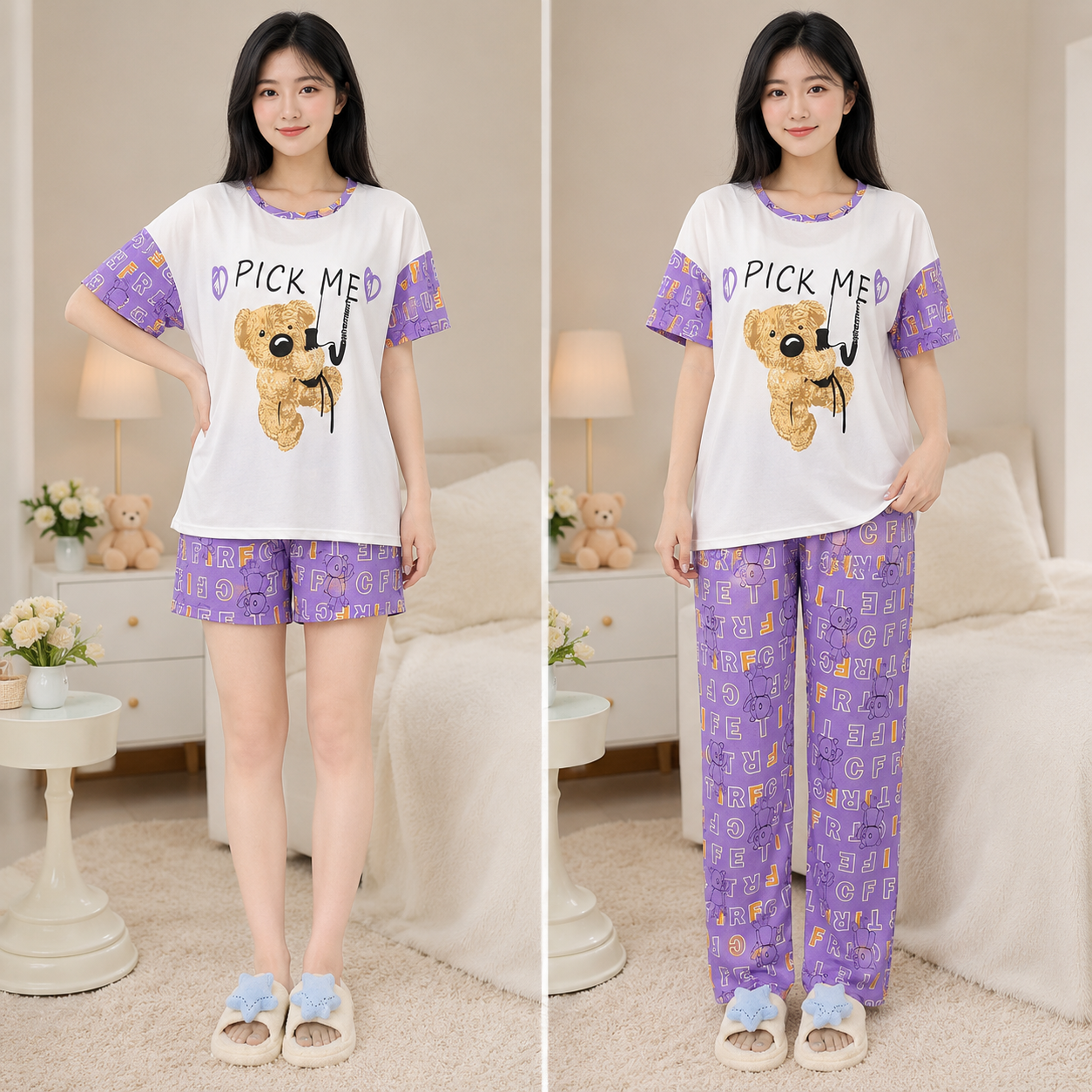 The Pick Me Teddy 3-Piece Lounge Set